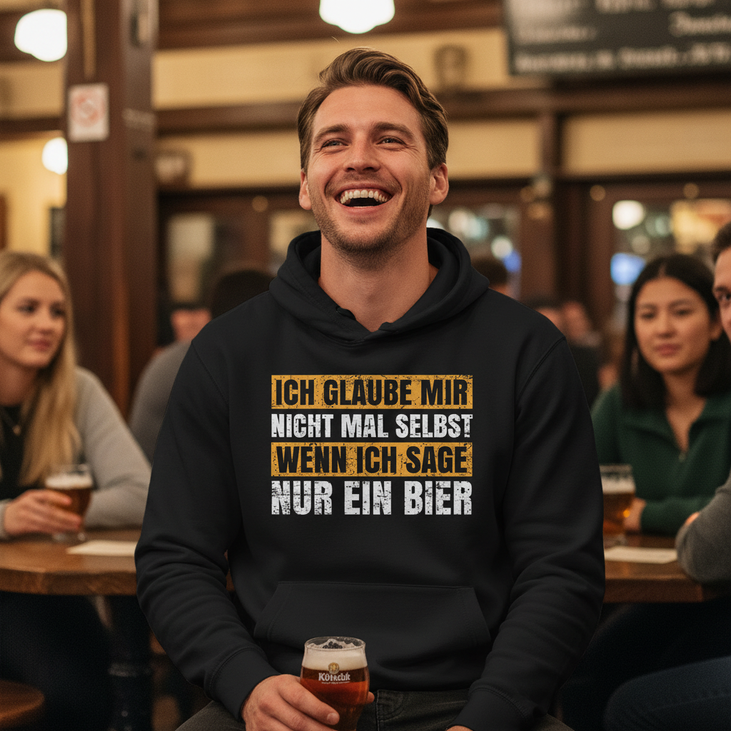 Ich glaube mir nicht mal selbst - Unisex Hoodie