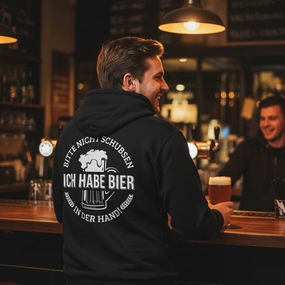 Bitte nicht schubsen - Unisex Hoodie