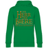 Der Herr der Biere die sauf Gefährten HDR - Unisex Hoodie Kelly Green