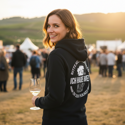Bitte nicht schubsen - Damen Hoodie