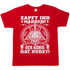Zapft ihr Narren der König hat Durst - Herren Shirt Red