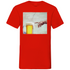 Gottes Hand mit Bier - Herren V-Neck Shirt Red