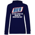 Bier du bist nicht du wenn du nüchtern bist - Damen Hoodie Navy Blue