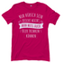 Nur hübsch sein reicht nicht Bier trinken - Damenshirt Sorbet