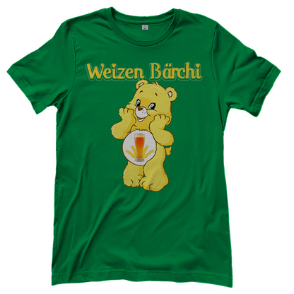 Weizen Bärchi - Glücksbärchi - Damenshirt Kelly Green