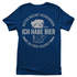 Bitte nicht schubsen ich habe Bier in der Hand - Damenshirt Royal Blue
