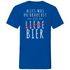 Alles was du brauchst ist Bier - Herren V-Neck Shirt Royal Blue