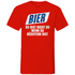 Bier du bist nicht du wenn du nüchtern bist - Herren V-Neck Shirt Red