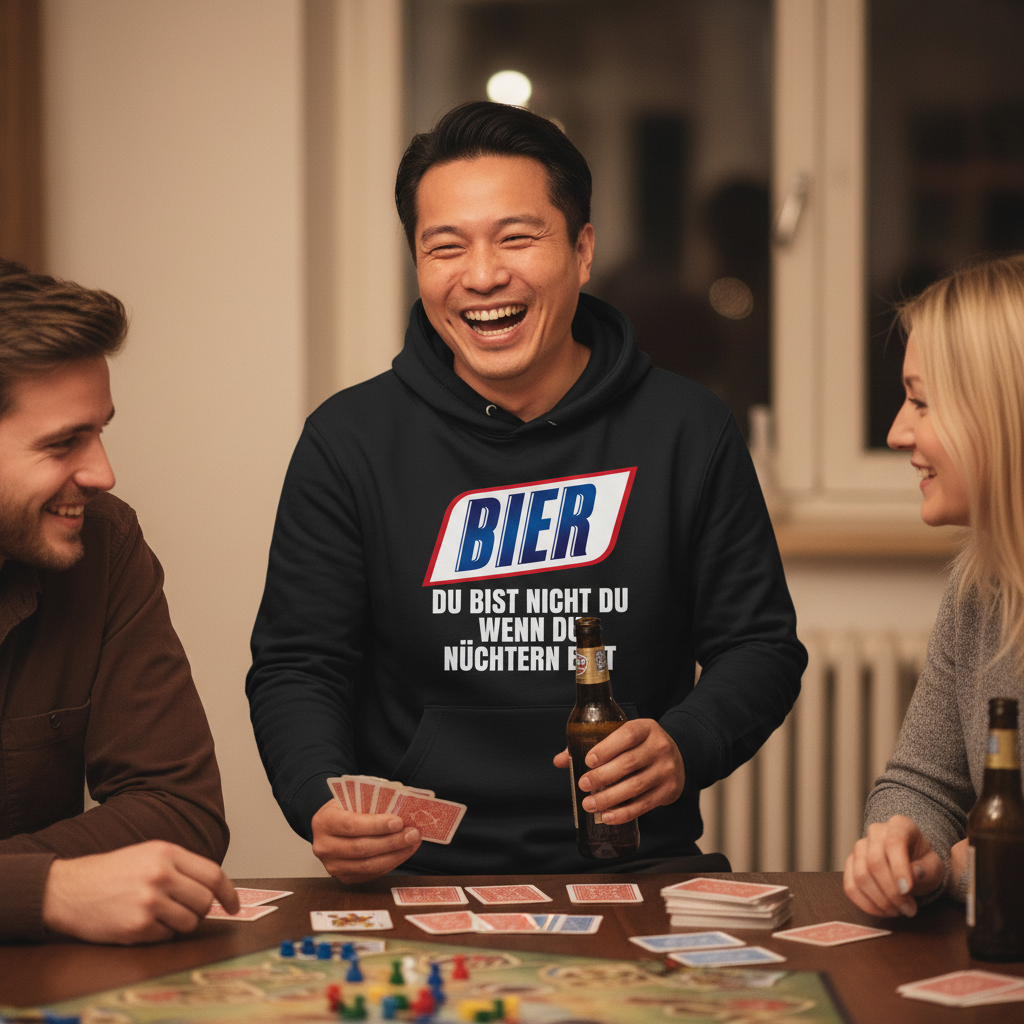 Bier du bist nicht du wenn du nüchtern bist - Unisex Hoodie