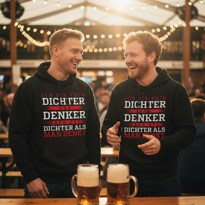 Oft dichter als man denkt - Unisex Hoodie