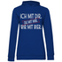 Ich mit dir. Du mit mir. Wir mit Bier. - Damen Hoodie Royal