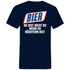 Bier du bist nicht du wenn du nüchtern bist - Herren V-Neck Shirt Navy