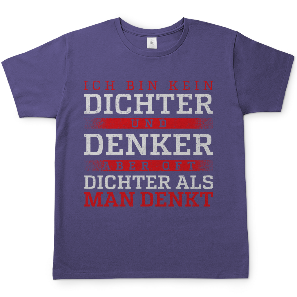 Oft dichter als man denkt - Herren Shirt Millennial Lilac