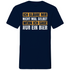 Ich glaube mir nicht mal selbst - Herren V-Neck Shirt Navy