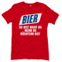 Bier du bist nicht du wenn du nüchtern bist - Damenshirt Red