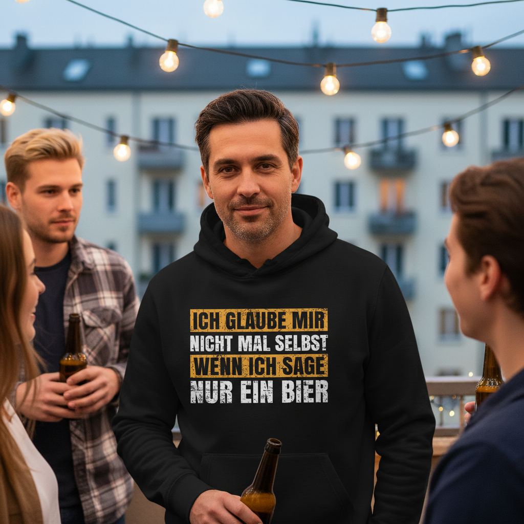Ich glaube mir nicht mal selbst - Unisex Hoodie