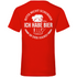 Bitte nicht schubsen - Herren V-Neck Shirt Red