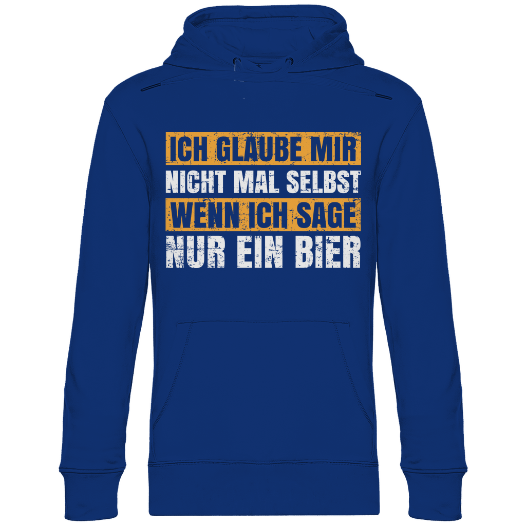 Ich glaube mir nicht mal selbst - Unisex Hoodie Royal