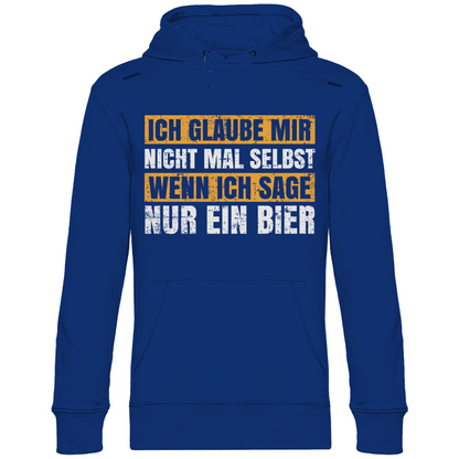 Ich glaube mir nicht mal selbst - Unisex Hoodie Royal
