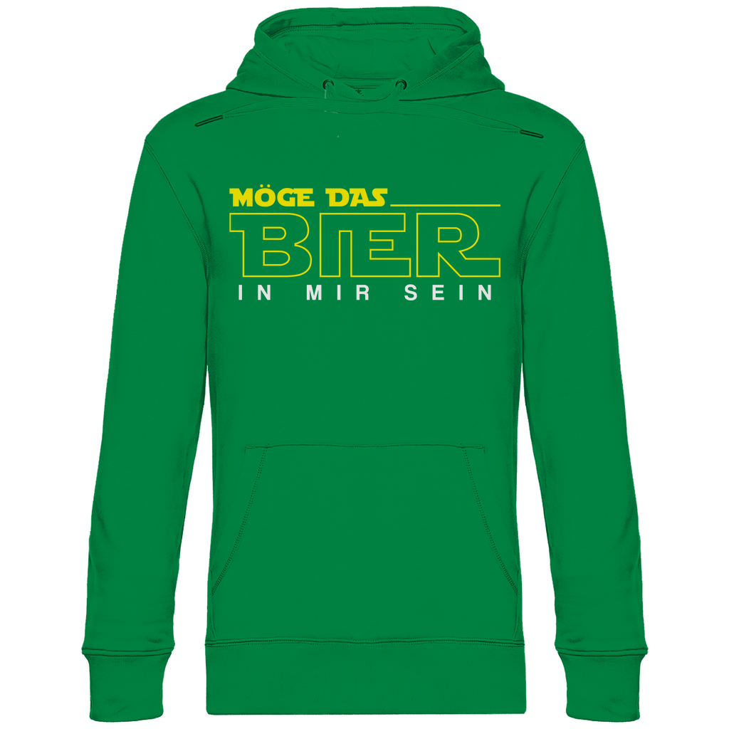 Möge das Bier in mir sein - Star Wars - Unisex Hoodie Kelly Green
