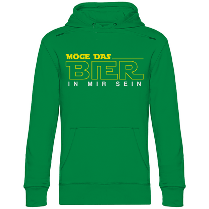 Möge das Bier in mir sein - Star Wars - Unisex Hoodie Kelly Green