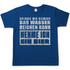 Solange mir niemand das Wasser reichen kann nehme ich ein Bier - Herren Shirt Royal Blue