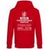 Bier vernichtungs Service - Unisex Hoodie Red