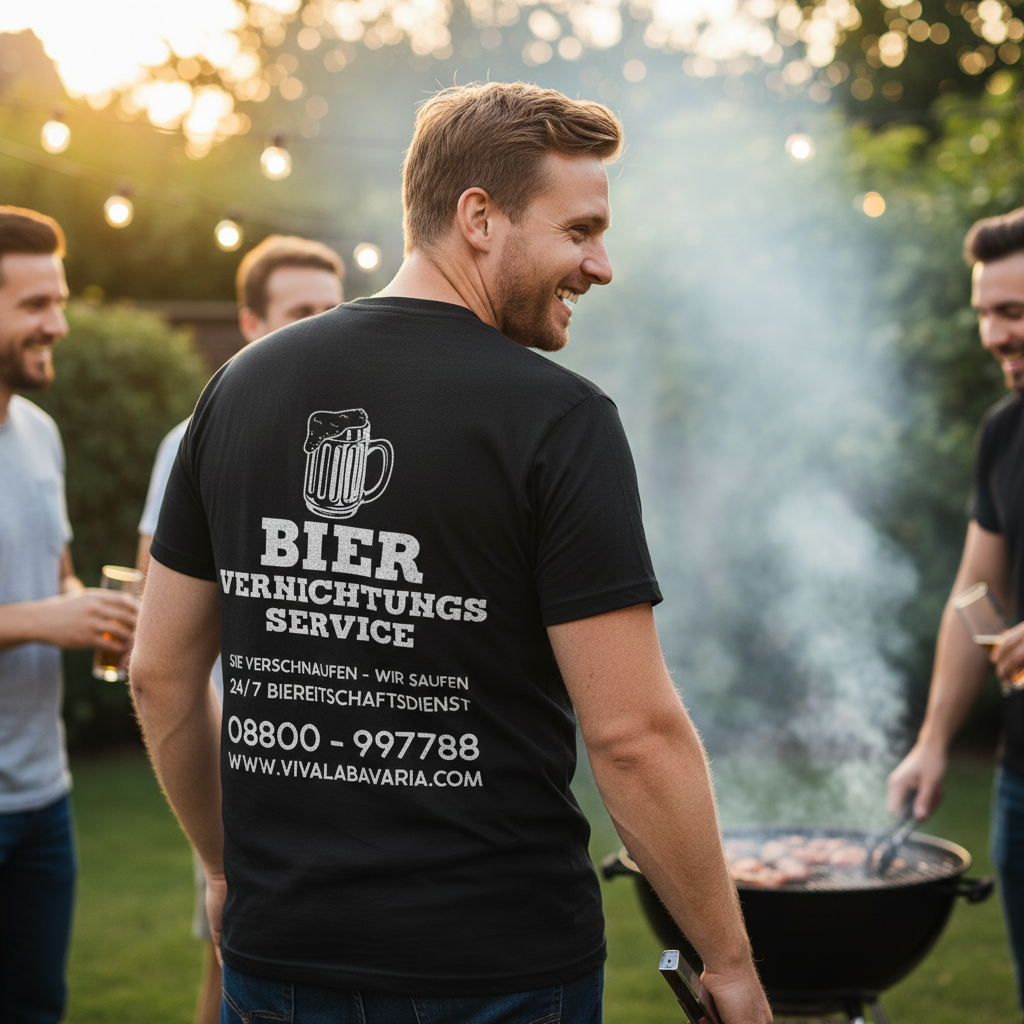 Bier vernichtungs Service - Herren Shirt