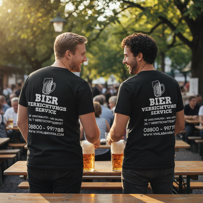 Bier vernichtungs Service - Herren Shirt