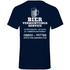 Bier vernichtungs Service - Herren V-Neck Shirt Navy