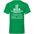 Bier vernichtungs Service - Herren V-Neck Shirt Kelly Green