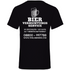 Bier vernichtungs Service - Herren V-Neck Shirt Black