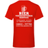 Bier vernichtungs Service - Herren V-Neck Shirt Red
