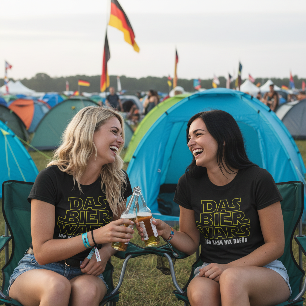 Das Bier Wars ich kann nix dafür Star Wars - Damenshirt