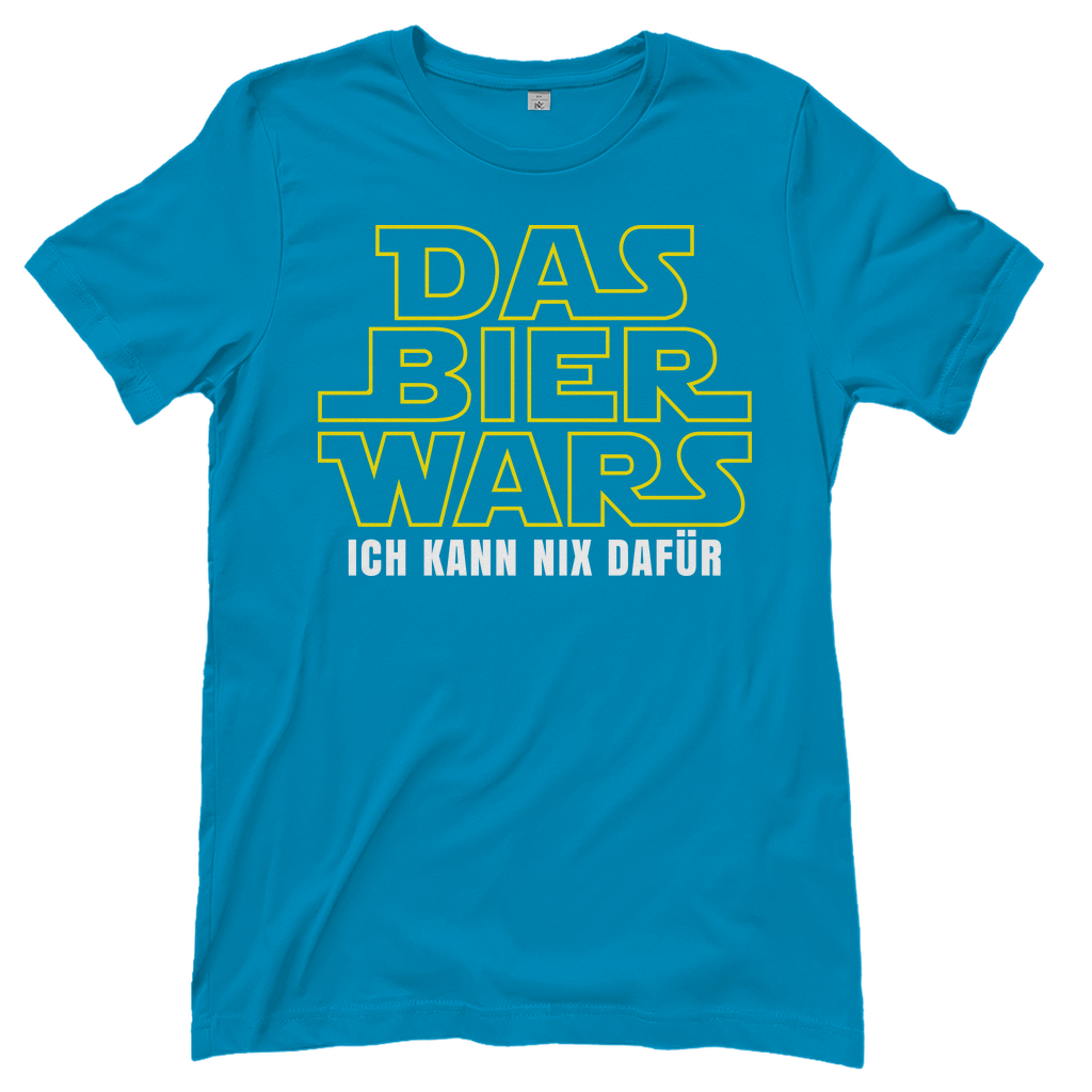 Das Bier Wars ich kann nix dafür Star Wars - Damenshirt Atoll