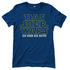 Das Bier Wars ich kann nix dafür Star Wars - Damenshirt Royal Blue