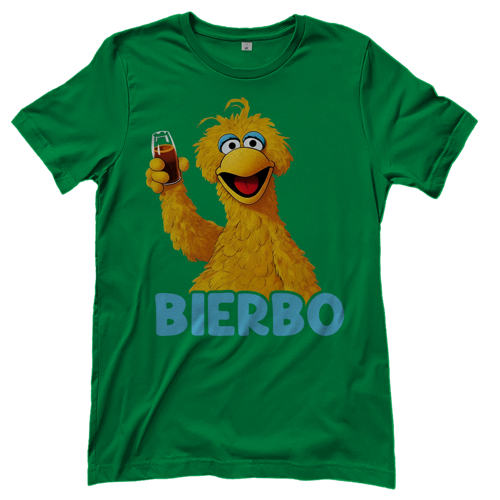 Sesamstraße - Bibo Bierbo - Damenshirt Kelly Green
