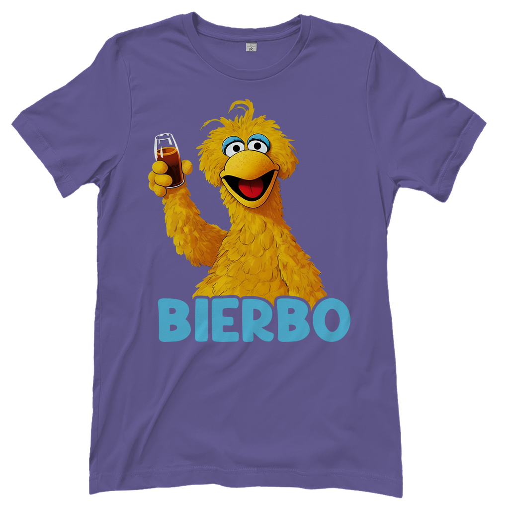 Sesamstraße - Bibo Bierbo - Damenshirt Millennial Lilac