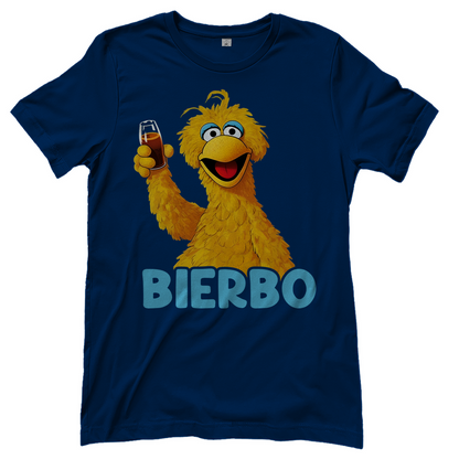 Sesamstraße - Bibo Bierbo - Damenshirt Navy