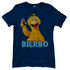 Sesamstraße - Bibo Bierbo - Damenshirt Navy