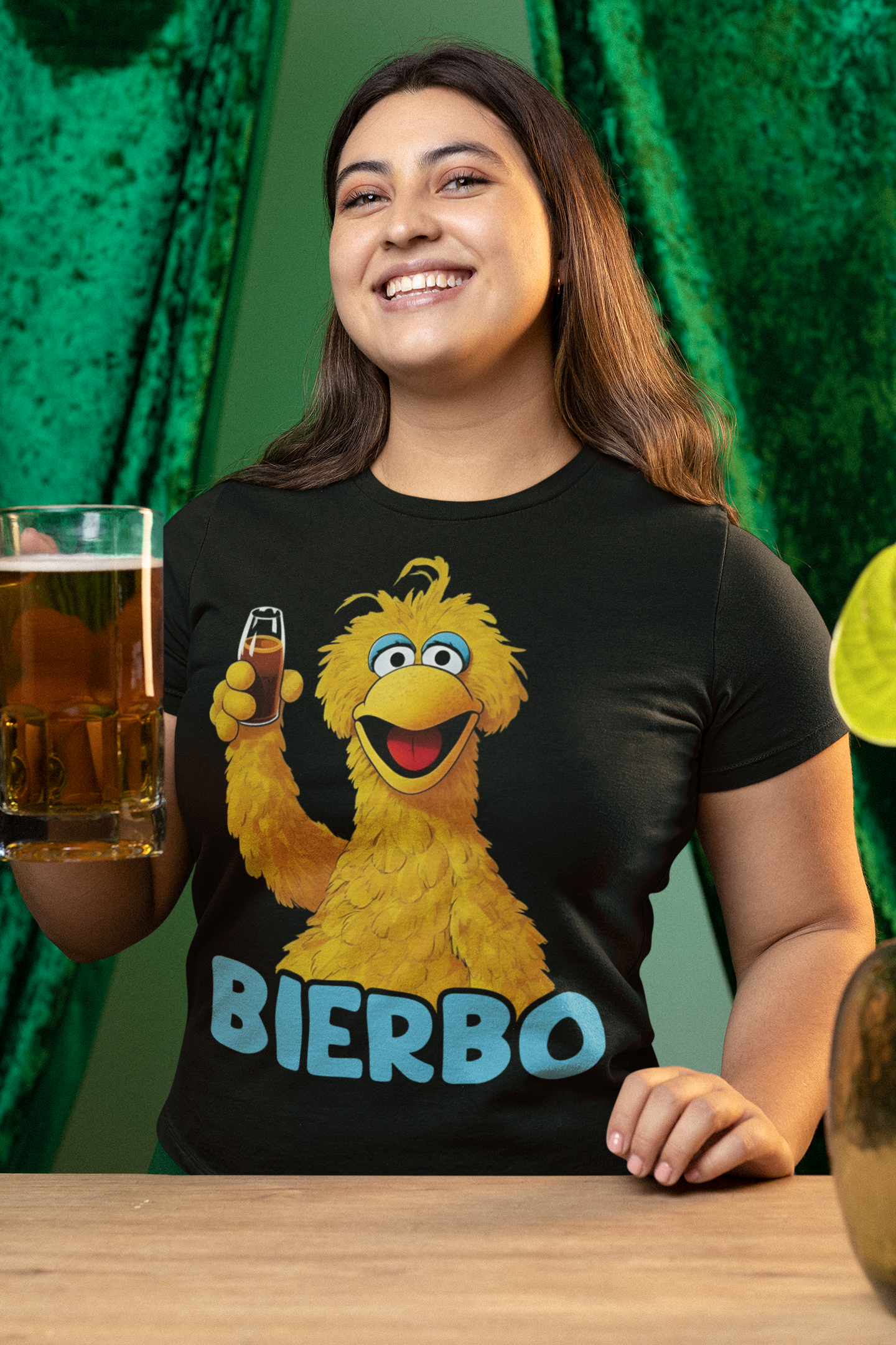 Sesamstraße - Bibo Bierbo - Damenshirt