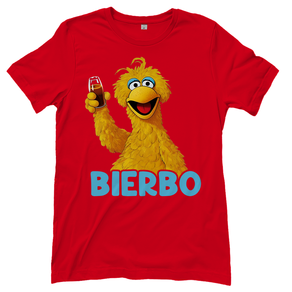Sesamstraße - Bibo Bierbo - Damenshirt Red