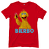 Sesamstraße - Bibo Bierbo - Damenshirt Red