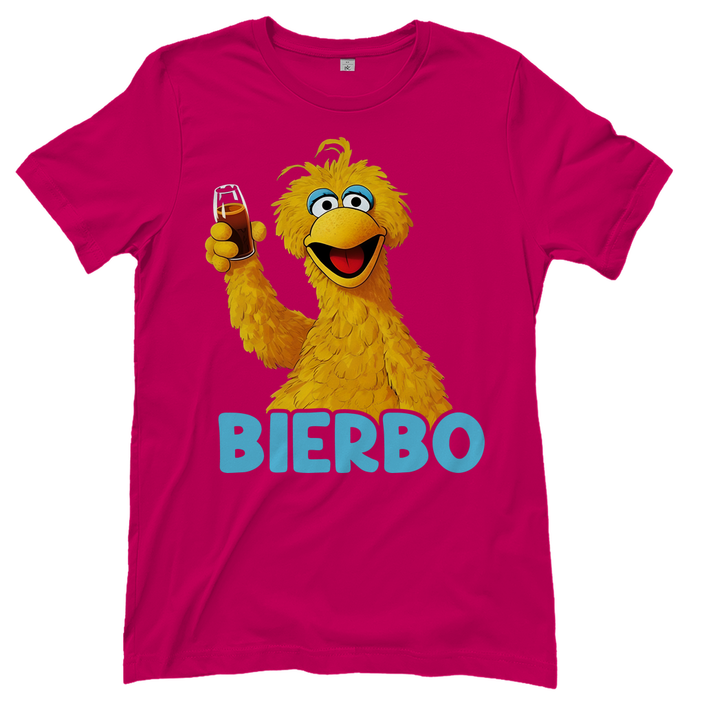 Sesamstraße - Bibo Bierbo - Damenshirt Sorbet