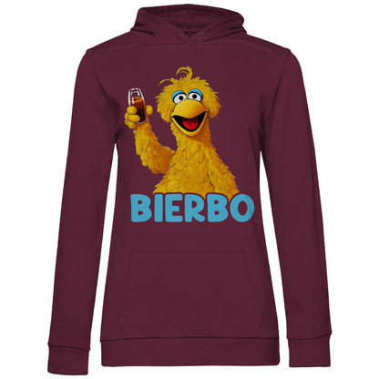 Sesamstraße - Bibo Bierbo - Damen Hoodie Wine