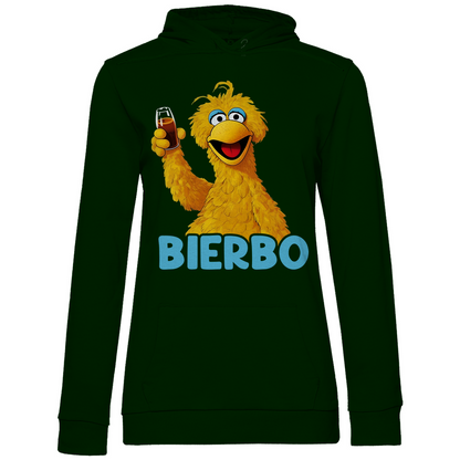Sesamstraße - Bibo Bierbo - Damen Hoodie Forest Green