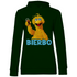 Sesamstraße - Bibo Bierbo - Damen Hoodie Forest Green