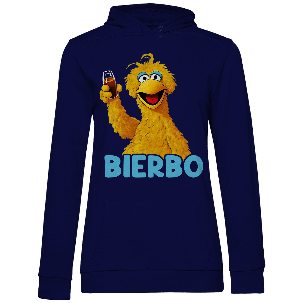 Sesamstraße - Bibo Bierbo - Damen Hoodie Navy Blue
