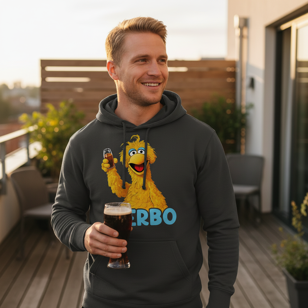 Sesamstraße - Bibo Bierbo - Unisex Hoodie