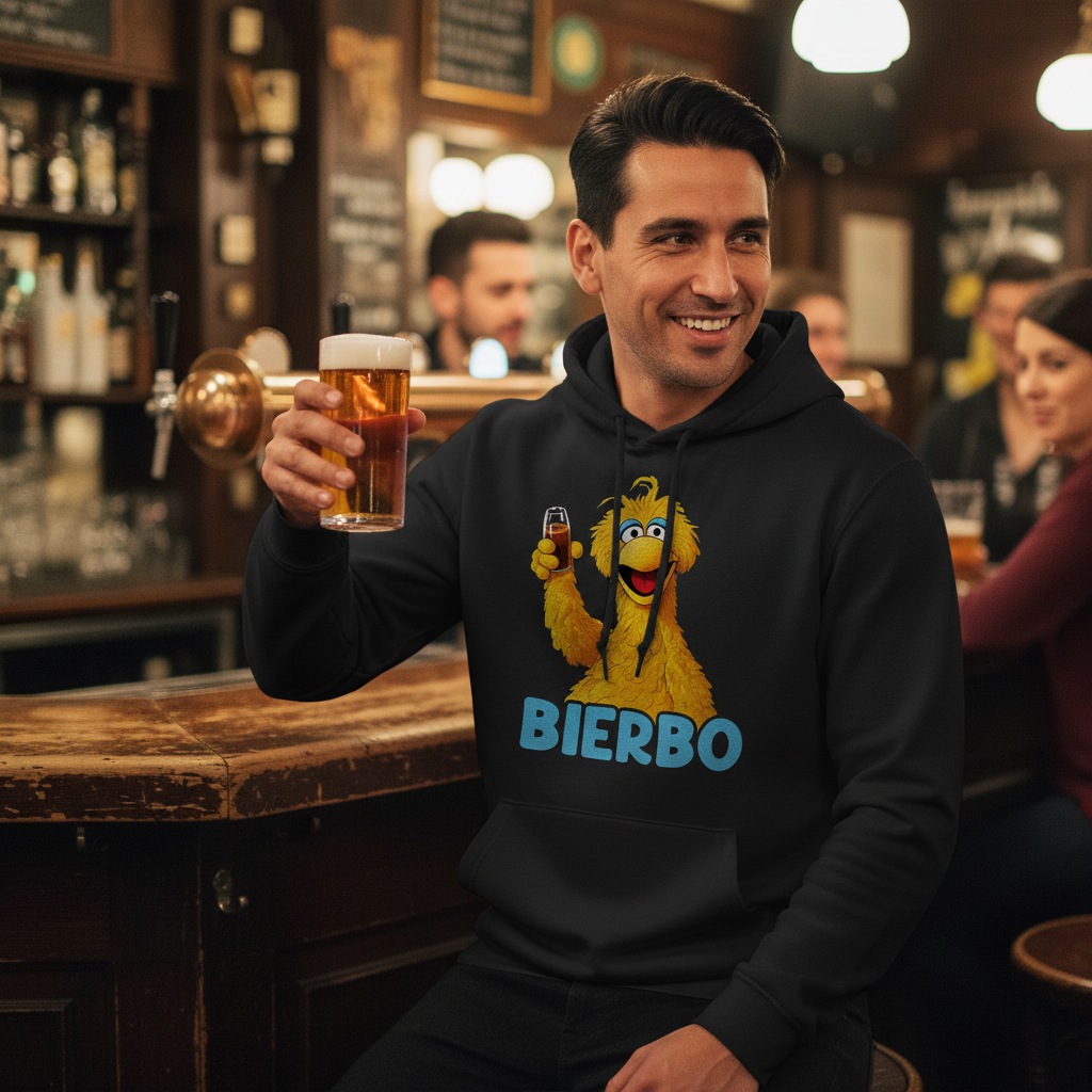 Sesamstraße - Bibo Bierbo - Damen Hoodie
